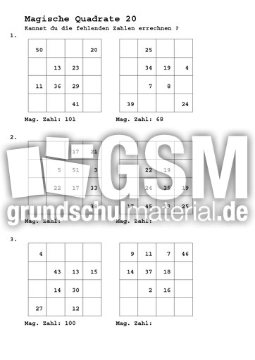 Magische Quadrate B 20.pdf